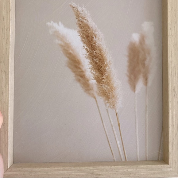 [ SOLD ] Framed Pampas Wall Art Print - Picture 7 of 9